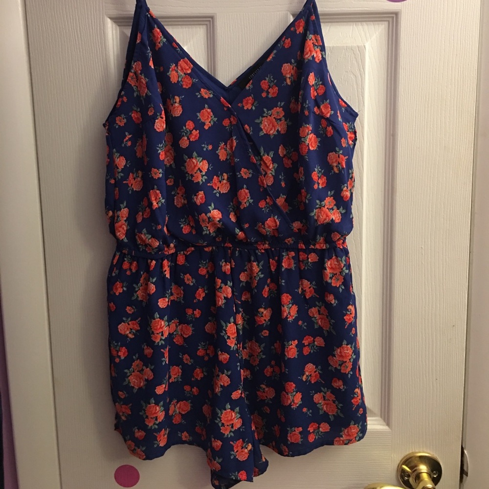 A floral romper